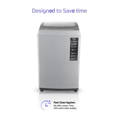 MarQ by Flipkart 8.5 kg with Turbo Wash Fully Automatic Top Load Washing Machine Grey  (MQTLDG85)(OPEN BOX) MarQ by Flipkart 8.5 kg with Turbo Wash Fully Automatic Top Load Washing Machine Grey  (MQTLDG85)(OPEN BOX)